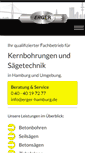 Mobile Screenshot of erger-hamburg.de